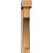 Ekena Millwork Westlake Block Rough Sawn Bracket w/ Offset Brace, Western Red Cedar, 6"W x 30"D x 34"H BKT0604X30X34WTL05RWR - alternate 2